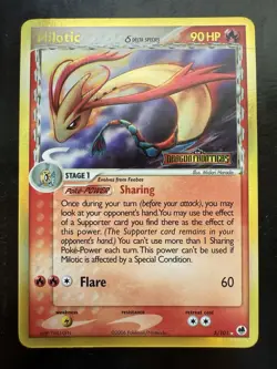 Pokemon Milotic 5/101 Delta Species Dragon Frontiers Stamp Reverse Holo (LP) - Image 1
