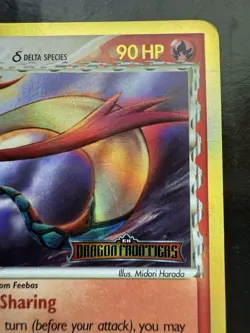 Pokemon Milotic 5/101 Delta Species Dragon Frontiers Stamp Reverse Holo (LP) - Image 3