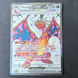 Pokemon TCG Charizard ex SVP 056 Scarlet & Violet Promo Holo Stage 2 330 HP - Image 1