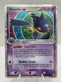Pokemon Banette ex 85/92 EX Legend Maker Holo Rare - DMG - Image 1