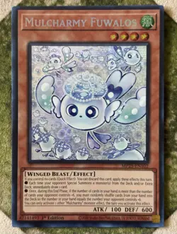 YuGiOh MULCHARMY FUWALOS Prismatic Secret Rare MP25-EN102 - Image 2