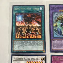 Lot of 7 Yugioh Maze of Memories Cards 1st Edition Rare & Super Rare Foil - Image 3