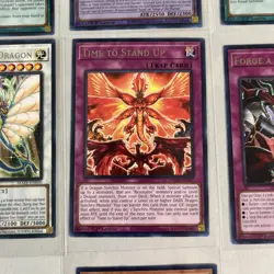 Lot of 7 Yugioh Maze of Memories Cards 1st Edition Rare & Super Rare Foil - Image 5