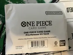 One Piece Card Game Pre Release Kit Vol 8 Two Legends Factory Sealed Bandai Rare - Image 1