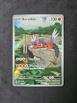 Koraidon 014 Scarlet & Violet Promo Full Art Holo Card NM Condition - Image 1