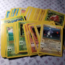 Base set 2 Pokemon Card Lot 63 Pieces Vintage Lot Bulk Collection - Image 1
