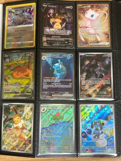 Pokemon Card Binder Collection Lot Charizard V, Mewtwo Promo, Blastoise 151, ETC - Image 1