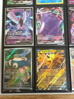 Pokemon Card Binder Collection Lot Charizard V, Mewtwo Promo, Blastoise 151, ETC - Image 4