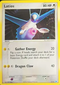Pokemon Card | Latios 2/10 & Latias 4/10 EX Trainer Kit Holo 2004 | NM - Image 2