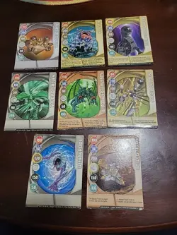 20 Magnetic And 17 Regular Bakugan Battle Brawlers Cards - Image 2