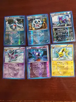 Pokemon Plasma Storm 6 Card Lot Holos And Non Set Building Value Lot LP - Image 1