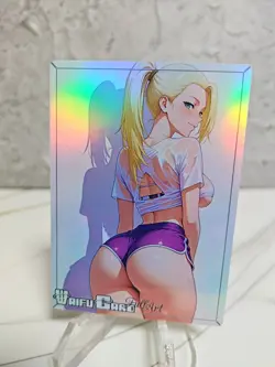 Ino Trading Card Waifu Goddess Story Anime Girl holo Karte Manga Full Art - Image 1