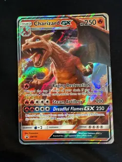 ULTRA RARE Charizard GX SM195 Black Star Promo Pokemon Detective Pikachu card - Image 1
