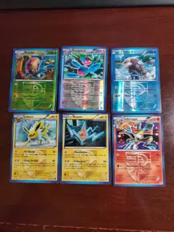 Pokemon Team Plasma Storm 6 Card Lot Holos And Non Set Building Value Lot LP - Image 1