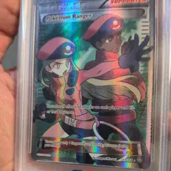 2016 Pokemon Xy Steam Siege Pokemon Ranger #113/114 Fa Full Art PSA 9 Trainer - Image 4