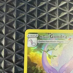 Hisuian Goodra GG21/GG70 Crown Zenith: Galarian Gallery Holo Pokemon TCG - Image 3