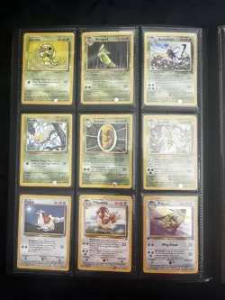 Pokemon 151 Original Complete Set 151/150 BASE JUNLGE FOSSIL Binder Collection - Image 2