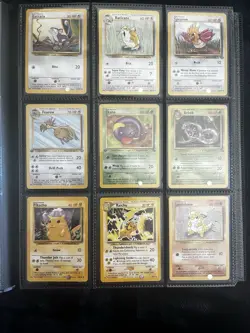 Pokemon 151 Original Complete Set 151/150 BASE JUNLGE FOSSIL Binder Collection - Image 3