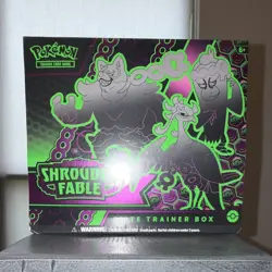 Pokemon TCG Scarlet & Violet Shrouded Fable Elite Trainer Box English 2024 - Image 1