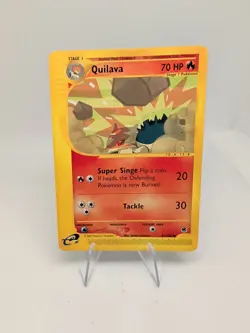 Pokemon Quilava 91/165 Expedition LP - Image 1