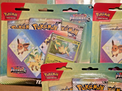 Pokemon Prismatic Evolutions Tech Sticker Collection Lot Of 4 - Image 2