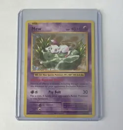Pokemon TCG Mew 53/108 Holo Rare Holo English 40 HP - Evolutions 2016 - Image 1