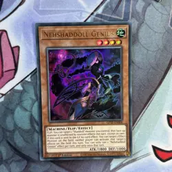 Yu-Gi-Oh! Nehshaddoll Genius GFTP-EN006 Ultra Rare 1st Edition - Image 1