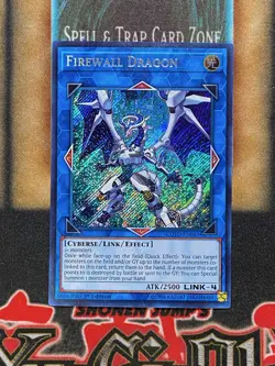 Yugioh Firewall Dragon COTD-EN043 Secret Rare 1st Ed NM - Image 1