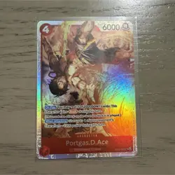 Bandai One Piece CCG ST30-007 Portgas D. Ace SR - Image 1