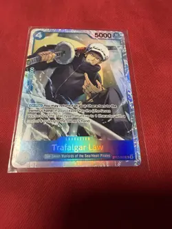 Bandai One Piece CCG Trafalgar Law ST17-002 SR Alt Art Foil English 4 5000 - Image 1