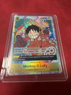 Bandai One Piece CCG Monkey D. Luffy OP07-109 SR Foil English 5 6000 - Image 1