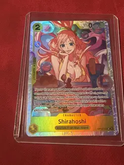 Bandai One Piece CCG Shirahoshi SR OP12-102 Legacy of the Master Holo Eng - Image 1