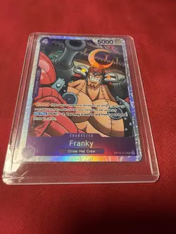 Bandai One Piece CCG Franky OP09-072 SR Foil Emperors English - Image 1