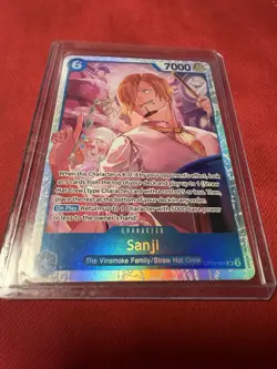 Bandai One Piece CCG Sanji OP11-051 SR Foil English 6 7000 - Image 1