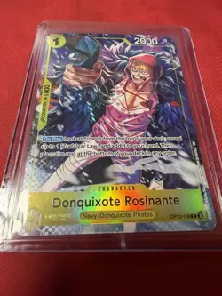 Bandai One Piece CCG Donquixote Rosinante OP12-108 Rare Special Foil ENG - Image 1