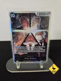 Five Elders OP13-082 SR Carrying on His Will - ONE PIECE Card Game English - Image 1