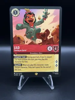 🌺 Disney Lorcana – Lilo, Causing an Uproar #137/204 - Image 1