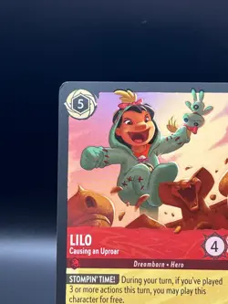 🌺 Disney Lorcana – Lilo, Causing an Uproar #137/204 - Image 2