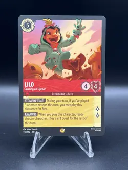 🌺 Disney Lorcana – Lilo, Causing an Uproar #137/204 - Image 3