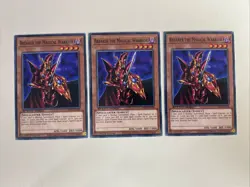 Yugioh Breaker the Magical Warrior x 3 - 1st Edition NM - Plus Free Holo Card A - Image 1
