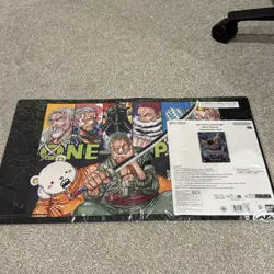 One Piece Card Game: Official Playmat Limited Edition Vol.4 Zoro Promo Card -ENG - Image 1