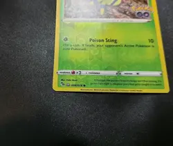 Spinarak Ditto 006/078 UNPEELED Reverse Holo Pokemon GO Pokemon Card NM - Image 2