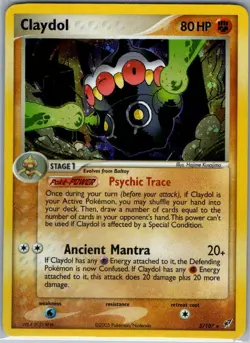 Claydol 5/107 Holo Deoxys - Pokemon Card - NM - Image 1