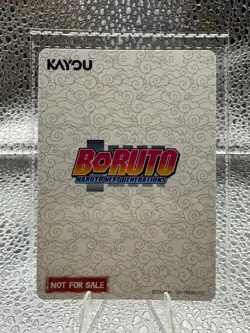 Kayou Naruto Promo Card Boruto Uzumaki NREA-PR-001 NEW SEALED NORTH AMERICAN VER - Image 2