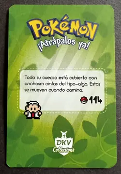 TANGELA - POKEMON KANTO DKV COLLECTIONS CCG CARD - Image 2
