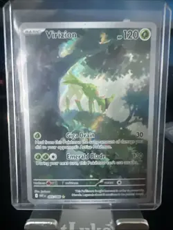 Virizion 095/086 White Flare Illustration Rare Pokemon Card - Image 1
