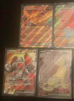 Pokemon TCG 5 Card Lot - Destined Rivals IR Full Art Mixed Hits NM/Mint - Image 2