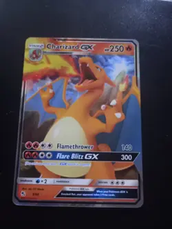 Pokemon Card Charizard GX 9/68 Ultra Rare Hidden Fates Near Mint - Image 1