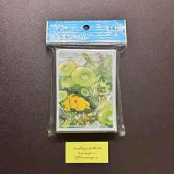 Pokemon Center Japan Pikachu & Sprigatito Card Sleeves 64 COUNT ~ US SELLER - Image 1