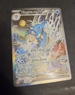 Kingdra ex 131 Sv: Scarlet & Violet Promo Cards SIR Holo Pokemon Card NM - Image 5